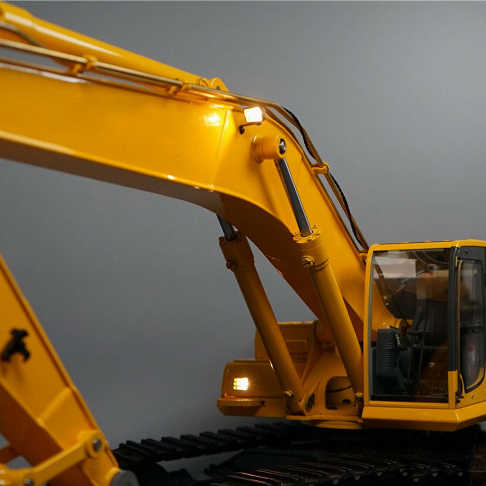 Spotlight LED Light Lamp for 1/14 Tamiya Heavy Machinery Excavator Accessories