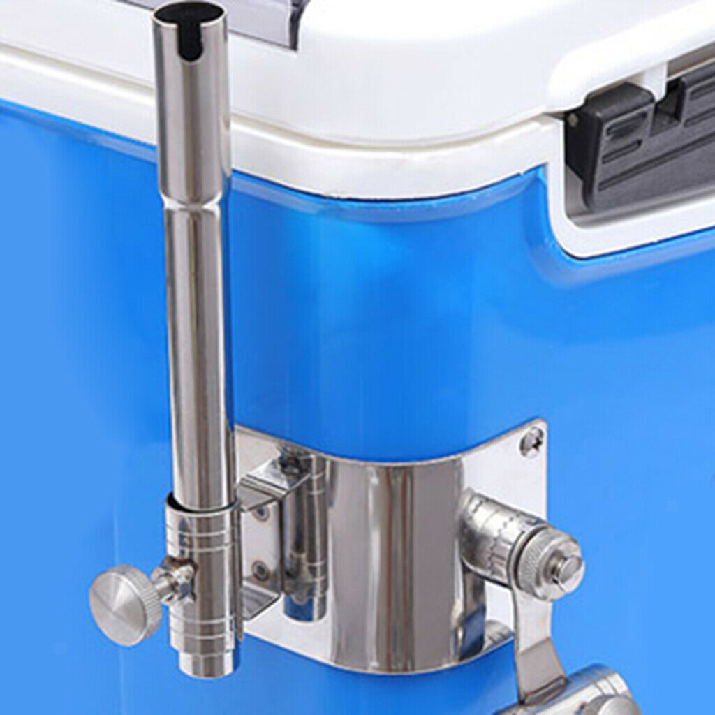 Stainless Steel 3x Right Angle Holder Bracket Support for Fishing Tackle Box