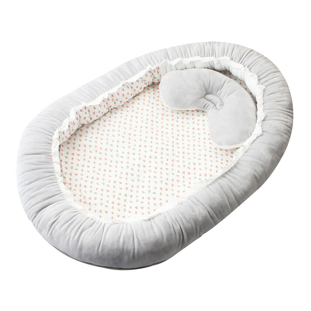 90x60cm Baby Bed Nursery Cradle Newborns Infant Toddler Travel Sleeping Nest