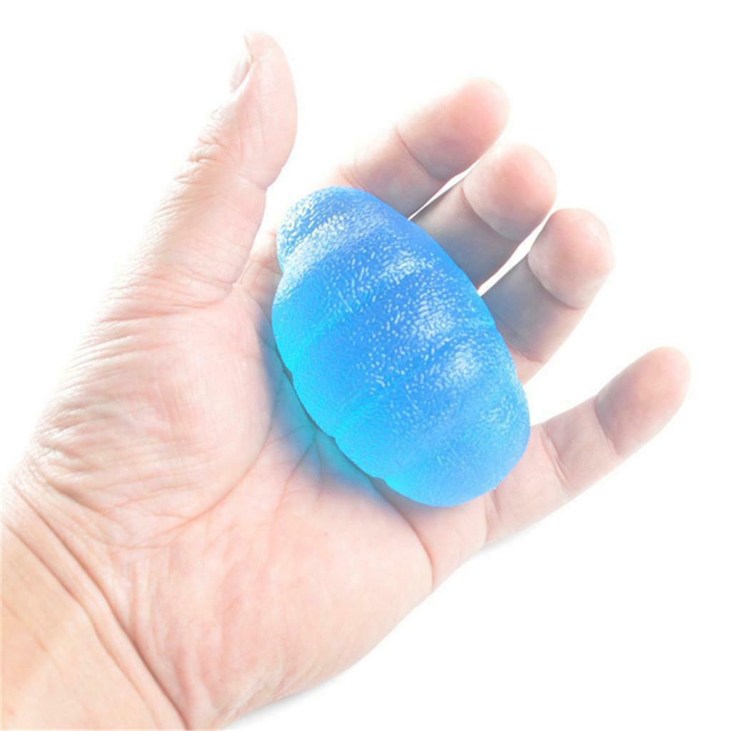 2x Silicone Finger Exerciser Hand Gripper Strengthener Exercise Squeeze Ball
