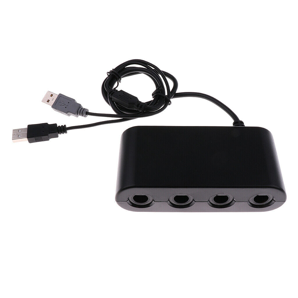 4 Ports for  USB Controller Adapter Converter for  Wii U & PC Super Smash