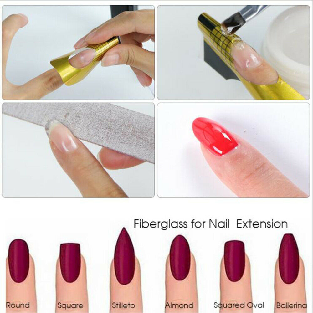 HOT Cracked Nail Repair Gel Nail Tips Manicure Long Lasting Strengthen Nails NEW