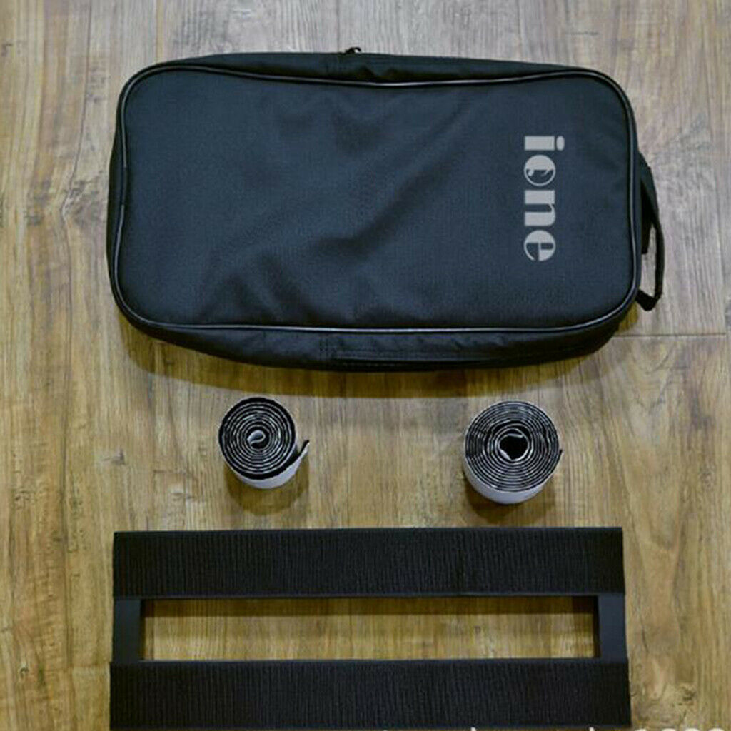 Alloy Guitar Effect Pedalboard with Storage Bag