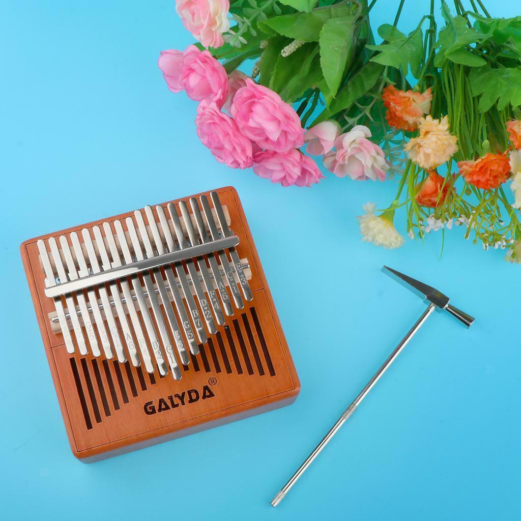 Professional Portable Kalimba 17 Key Thumb Piano Wooden with Bag Accessories