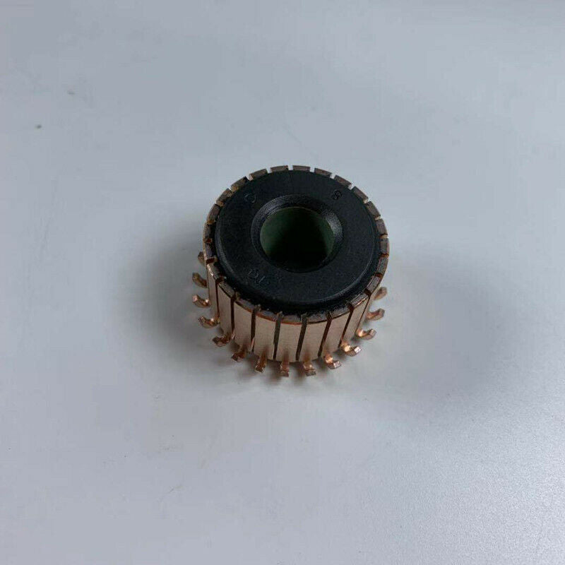 1PC 11 x 28.2 x 17.8mm 24 Gear Tooth Copper Hook Type Commutator DHY-3087-24