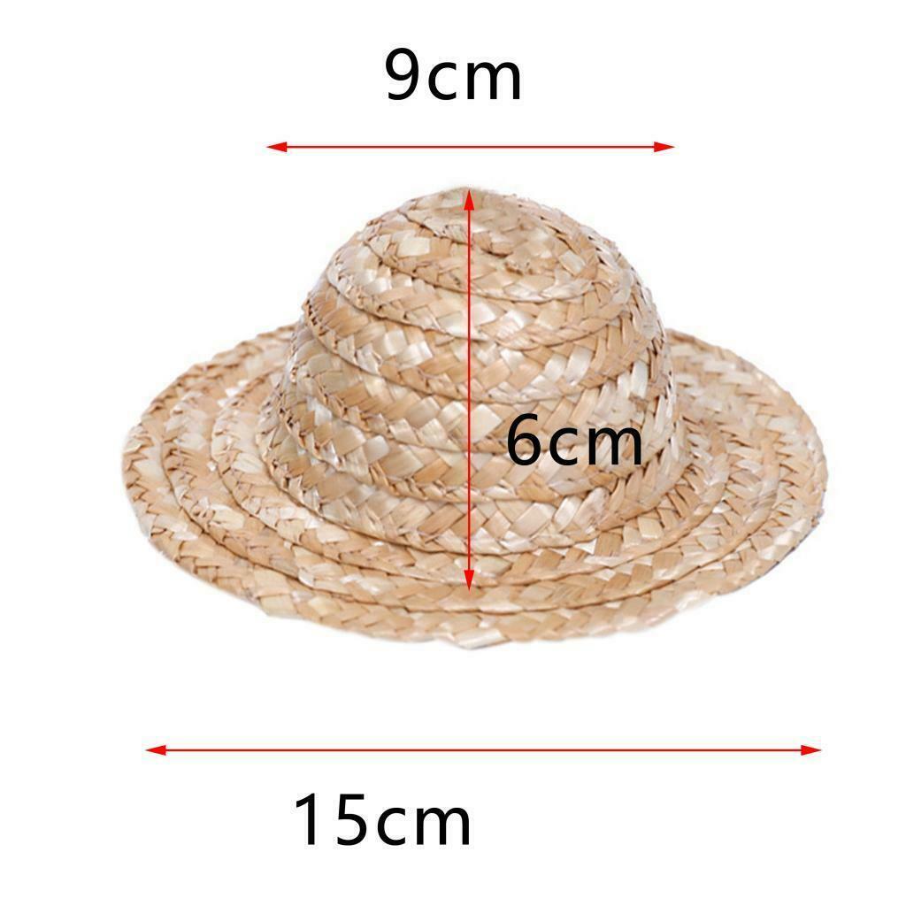 Fashion Summer Beach Handmade Straw Hat Accessories for Set