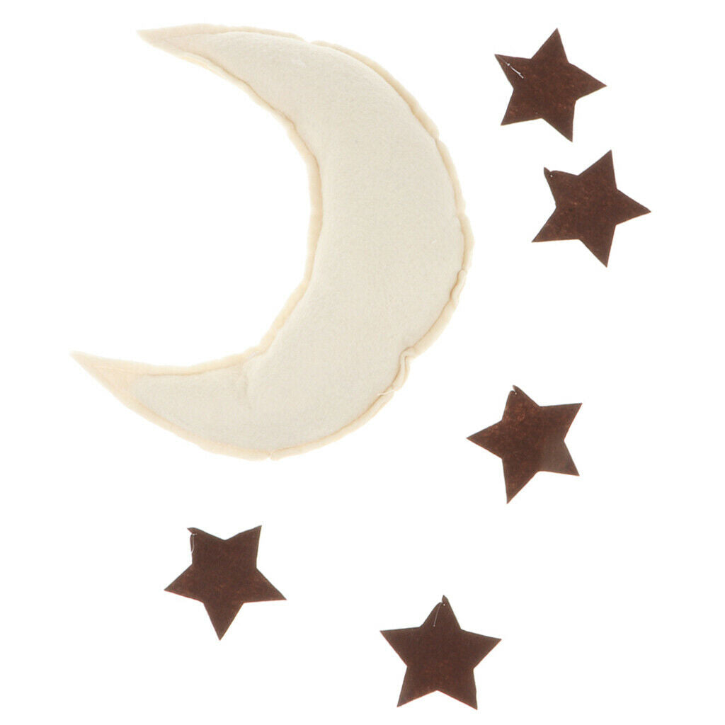 Moon Balls Star Garland Wall Hanging Ornament Canopy Crib Tent Decor