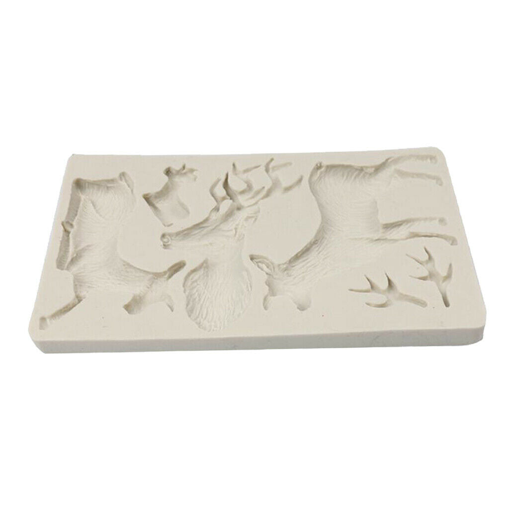 Silicone Goat Mold for Fondant Cake Making Baking Tool