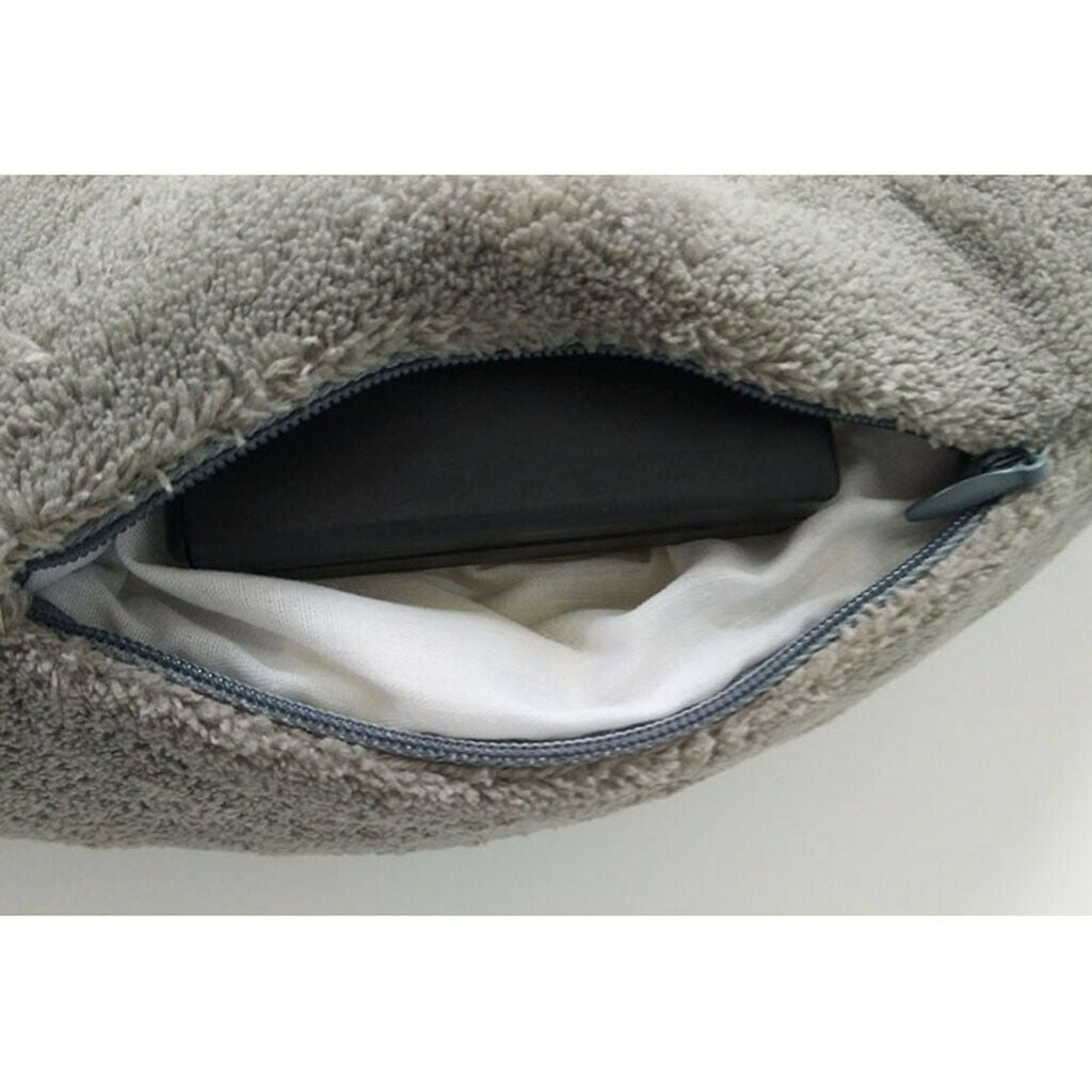 Massage Electric Travel Pillow Neck Support Head Rest Airplane Cushion