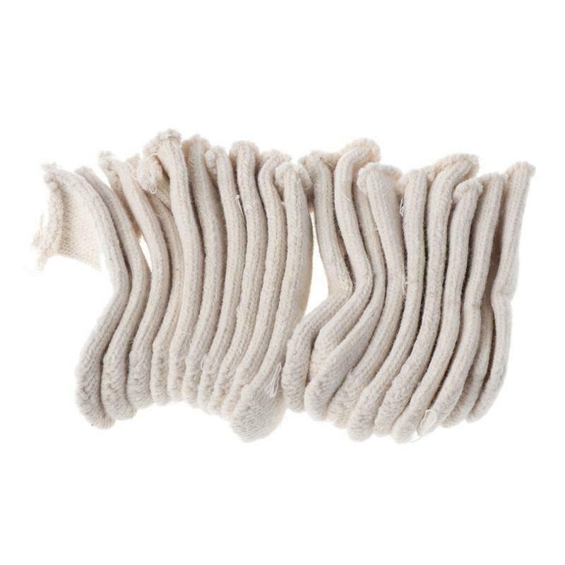 Cotton Finger Guards Cots Avoid Protection Prints Clean Polish Craft Tool 20Pcs