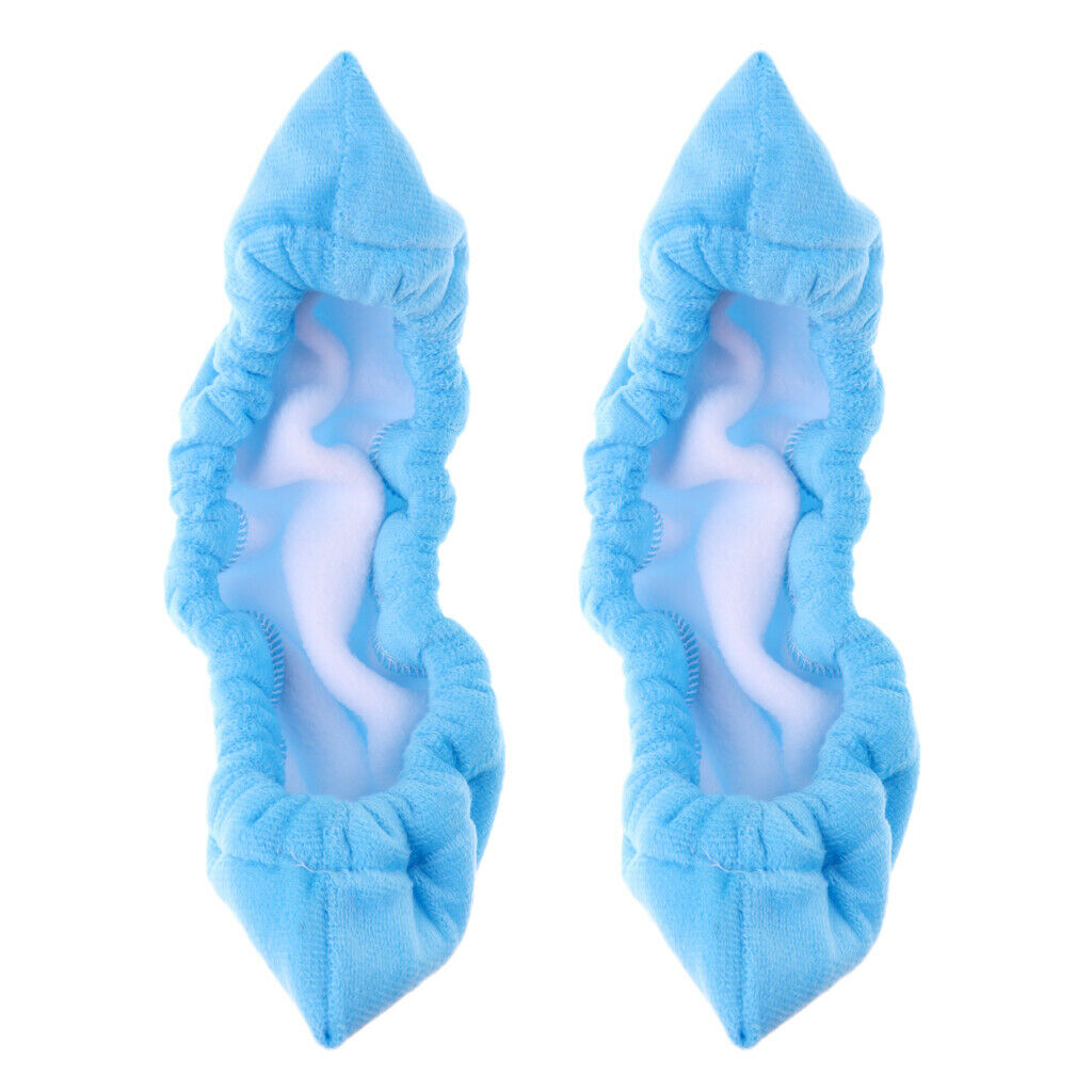 Hockey Skate Blade Covers Guards Soakers Absorbent Light Blue One Size