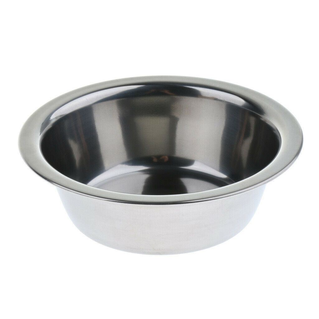 Birds Parrot Stainless Steel Hanging Cup Food Feeding Bowl Cage Accessories