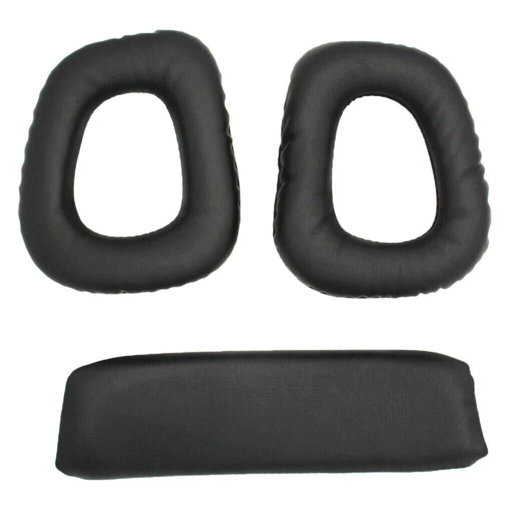Headphones Headband Beam Ear Pads Cushions Covers Protector For Logitech G35