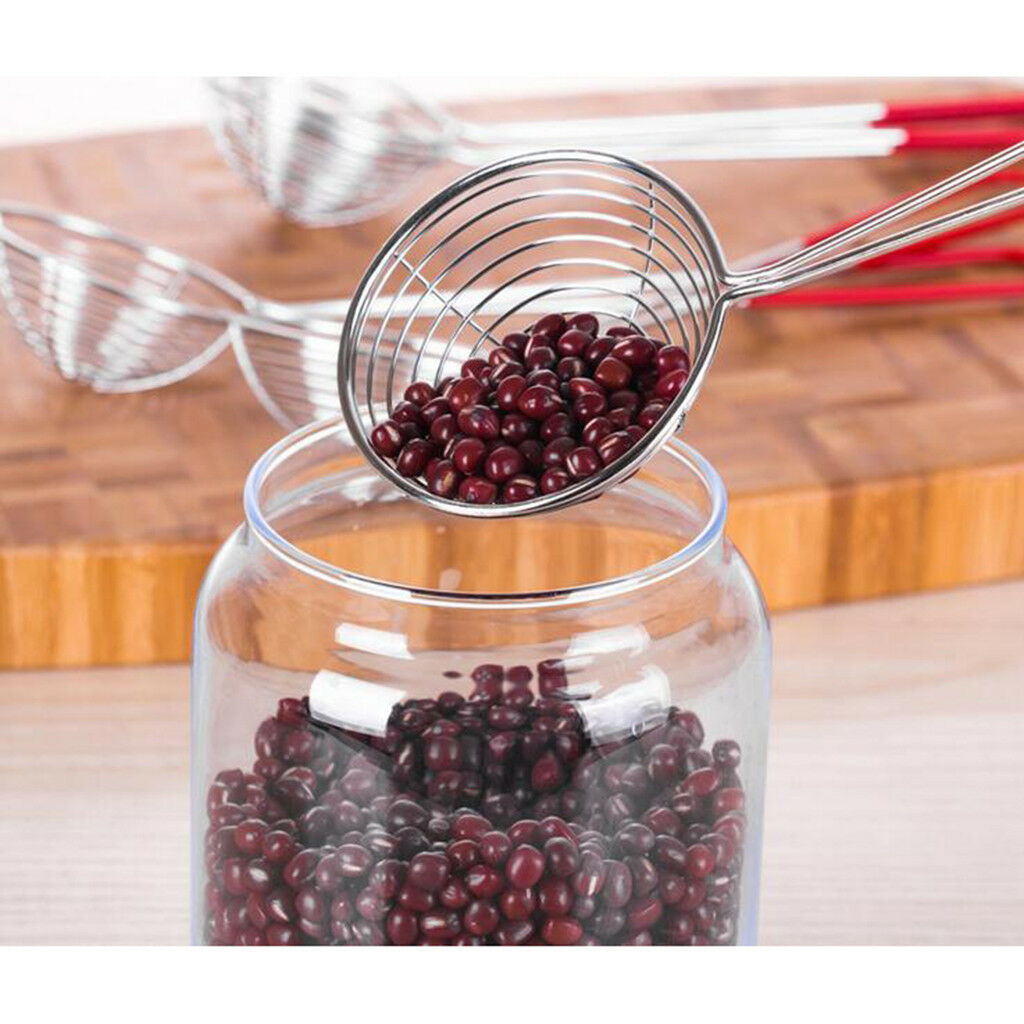 Spider Strainer Skimmer Stainless Steel Wire Skimmer Spoon for Kitchen Food