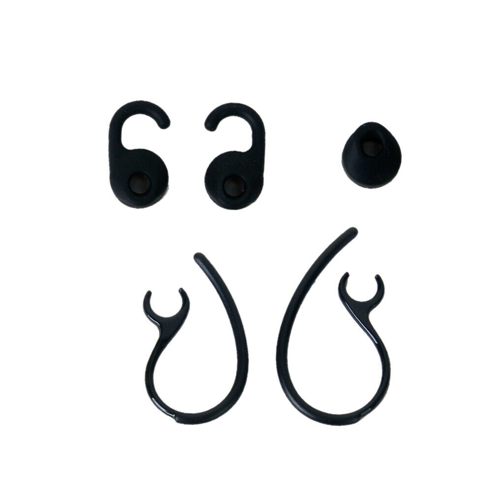 Gel Earbuds Covers Anti-Slip Ear Tips Ear Hook Loop Silicone for