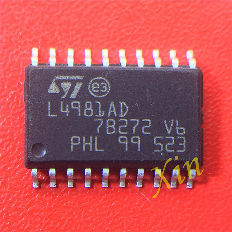 10PCS  L4981AD L4981 POWER FACTOR CORRECTOR SOP-20 SMD