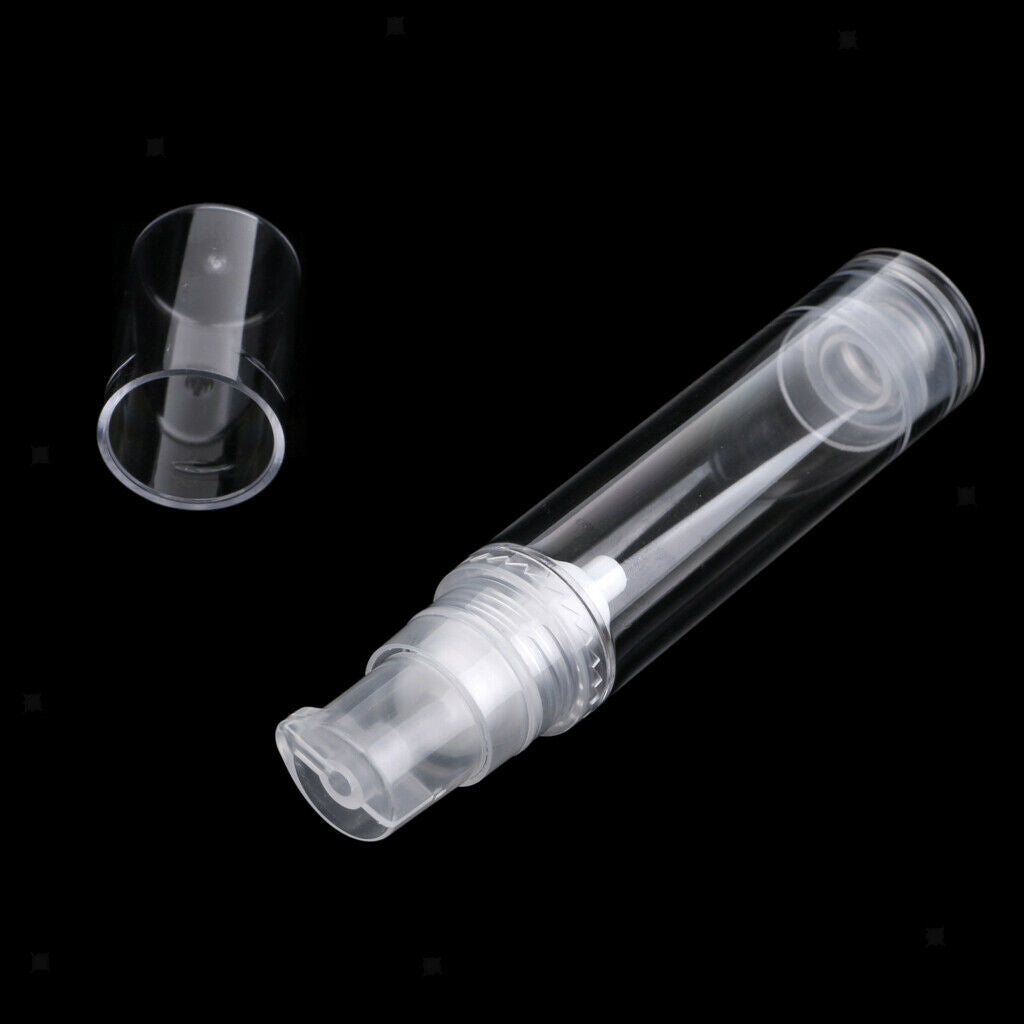 5x10ml Pump Bottle Refillable Empty Essential Oil Flask, Perfume,