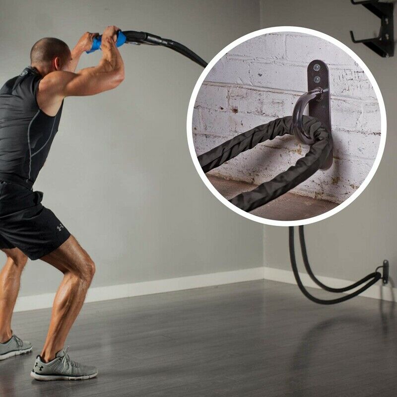 Battle Rope Holder Wall Ceiling Mounting Anchor Sandbag Hammock Yoga  Hook EK9K9