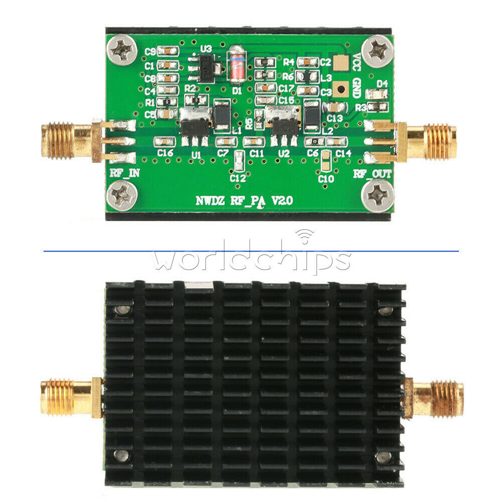 3W 2MHZ-700MHZ RF Power Amplifier HF VHF UHF FM Transmitter Module For Ham Radio