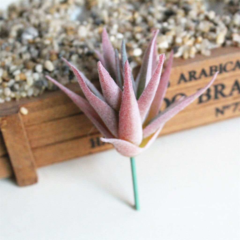 Artificial Succulent Plant Grass Foliage DIY Micro Landscape Floral Decor
