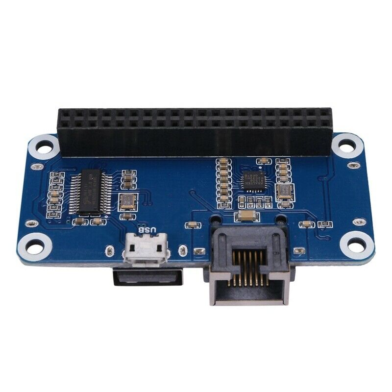 Waveshare Ethernet / USB HUB HAT for Raspberry Pi 1X RJ45 Ethernet Port 3X USBP4