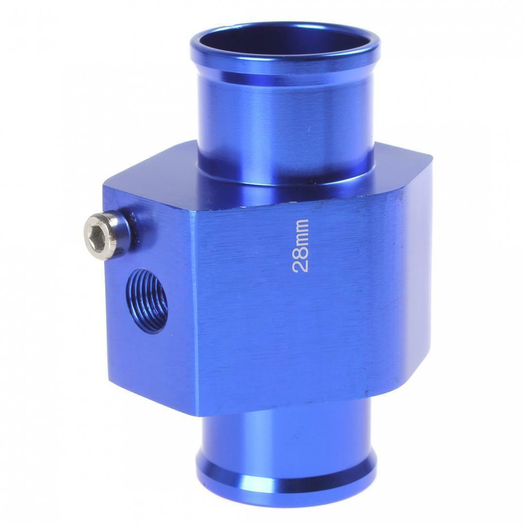 28 MM Car Water Temperature Sensor Gauge Radiator Hose Joint Pipe Adapter S180