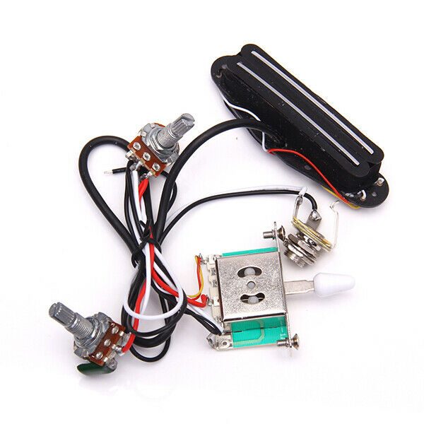 Circuit Wiring Harness Kit w Pickup 3-way switch for Electric Guitar PRO quality