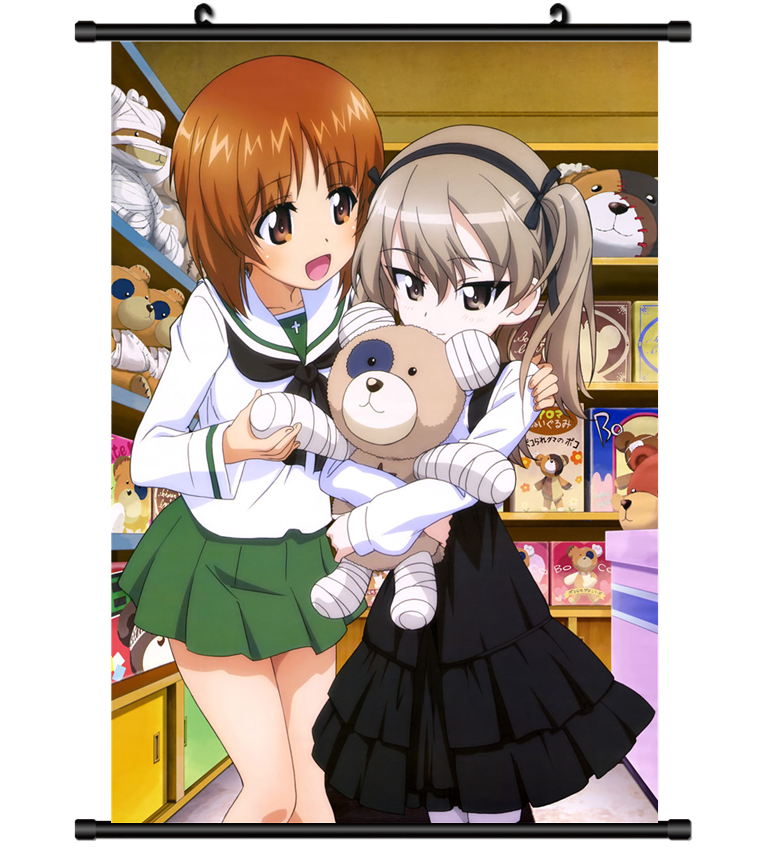3912 Anime GIRLS und PANZER wall Poster Scroll