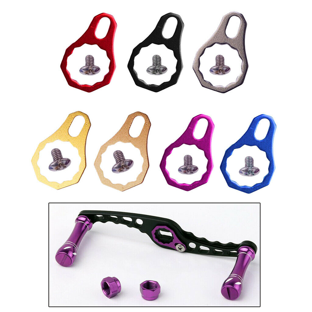7Pcs Reels Locking Plate Handle Reel Handle Repair Part DIY Fishing Tools