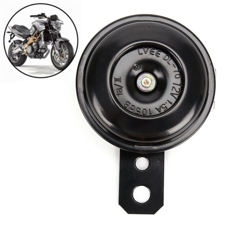 Universal Motorcycle Electric Hor 12V 1.5A 105Db Waterproof Round Loud Horn Tt