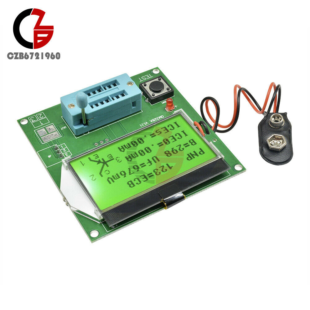 Digital LCD GM328A Transistor Tester Capacitance LCR ESR Meter MOS/PNP/NPN V2PO
