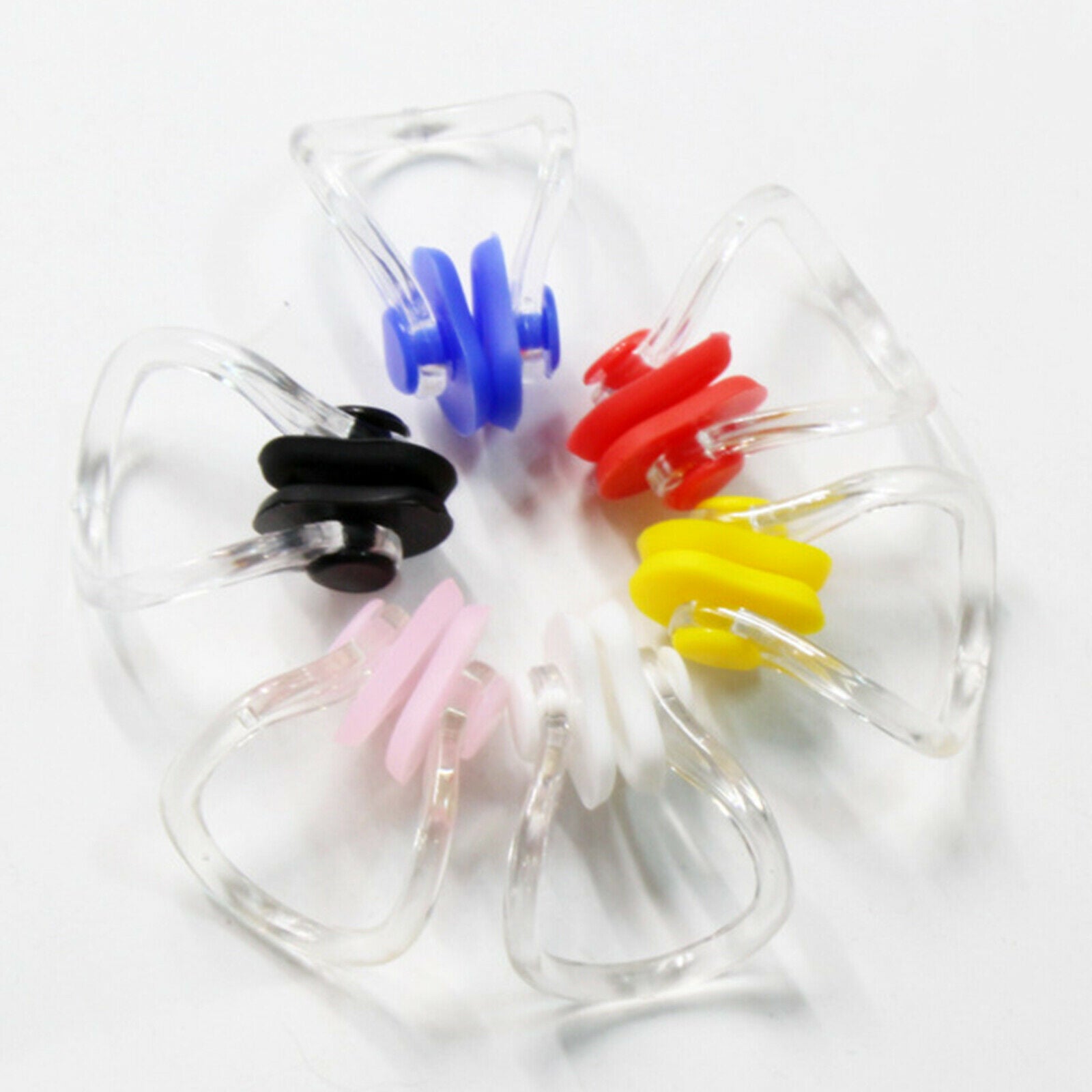 Swimming Nose Clip Ear Nose Protector for Showering Sleeping Accs Blue