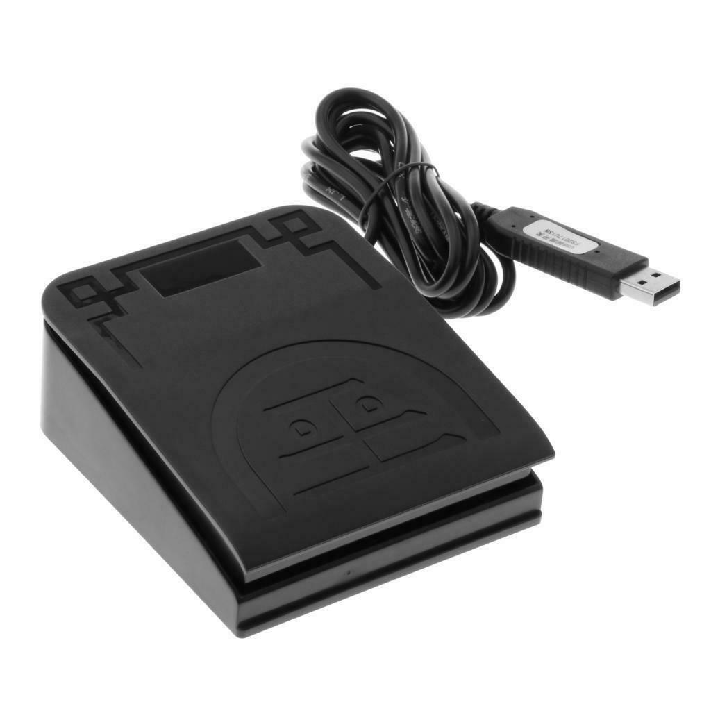 USB Foot Switch Pedal Control Keyboard Mouse Keystrokes for Computer PC