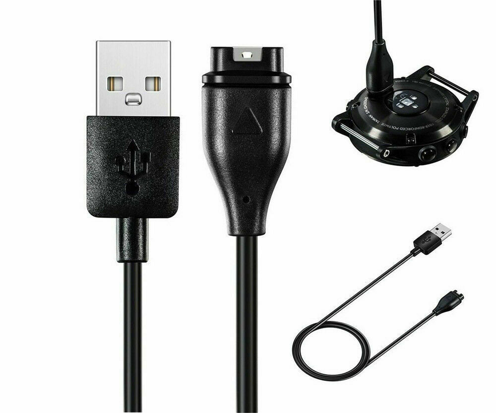 USB Charging Data Sync Cable Charger For Garmin Fenix5 5S 5X-Forerunner935