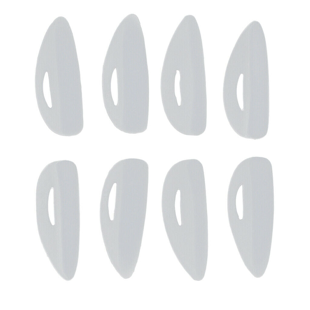 4 Pairs Silicone Eyelash Perming Curling Pads Eyelash Extension Lift Shields