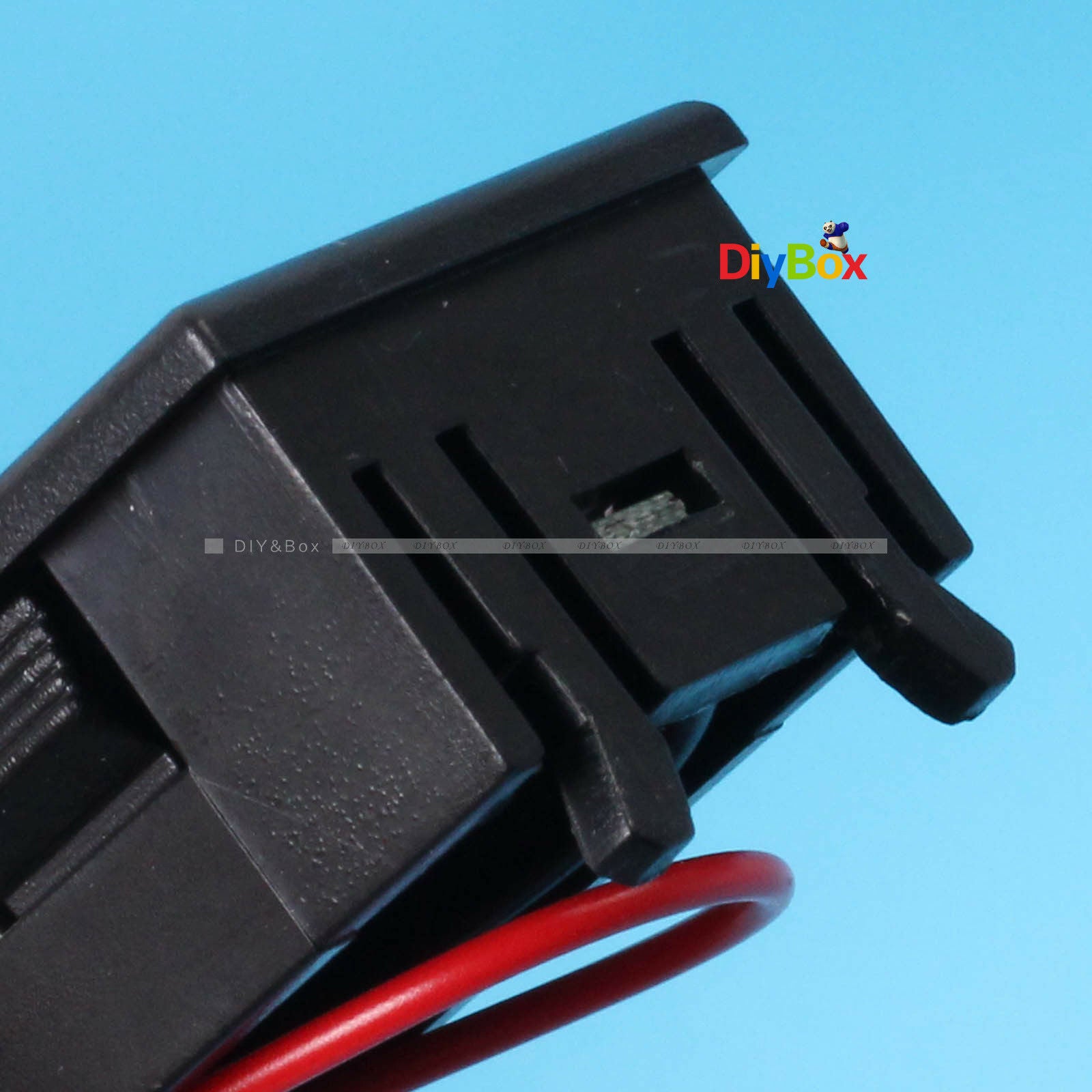 12V LED Indicator Battery Capacity Tester Voltmeter Lead-acid Lithium Red