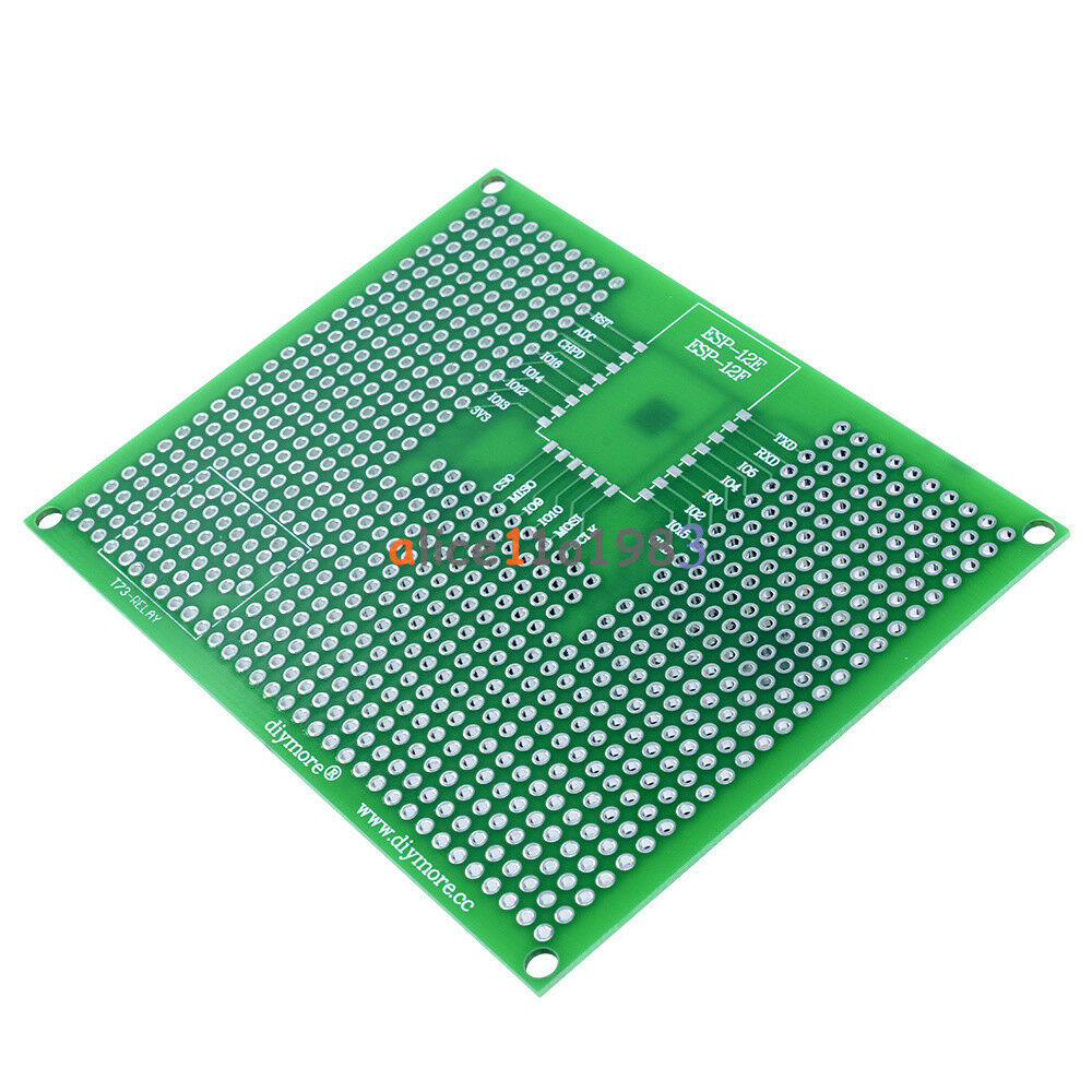 7X9CM Prototype PCB Breadboard For ESP8266 ESP-12E ESP-12F ESP32 ESP-32S Relay