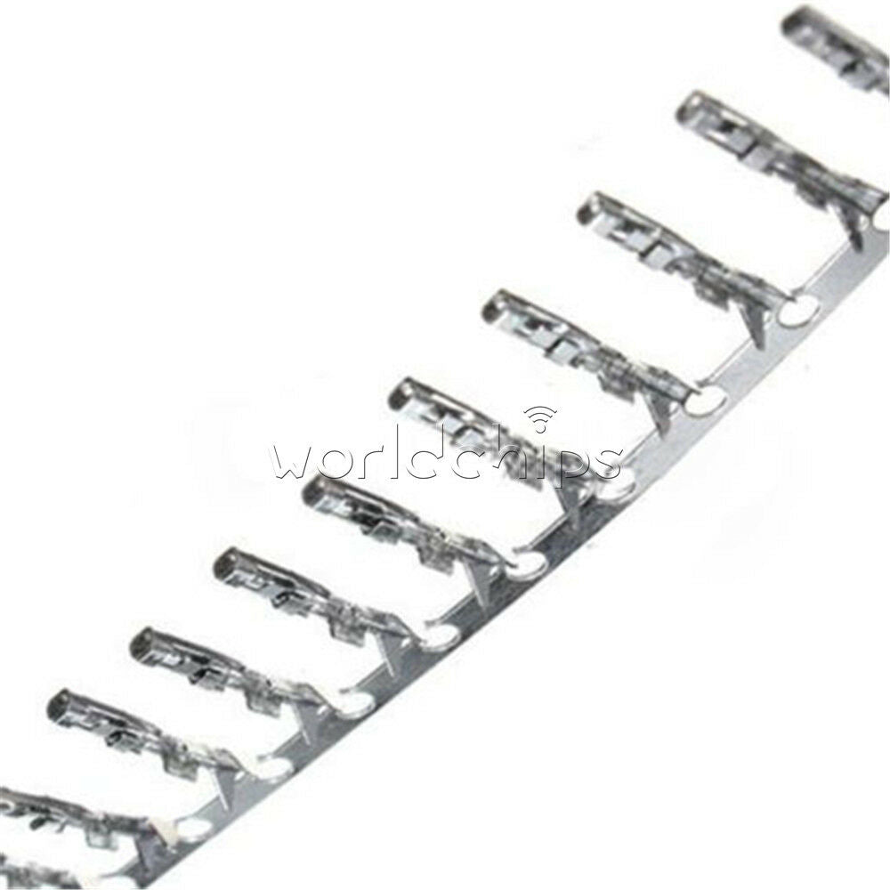 500pcs 2.54mm Dupont Jumper Wire Cable Housing Female Pin Connector Terminal