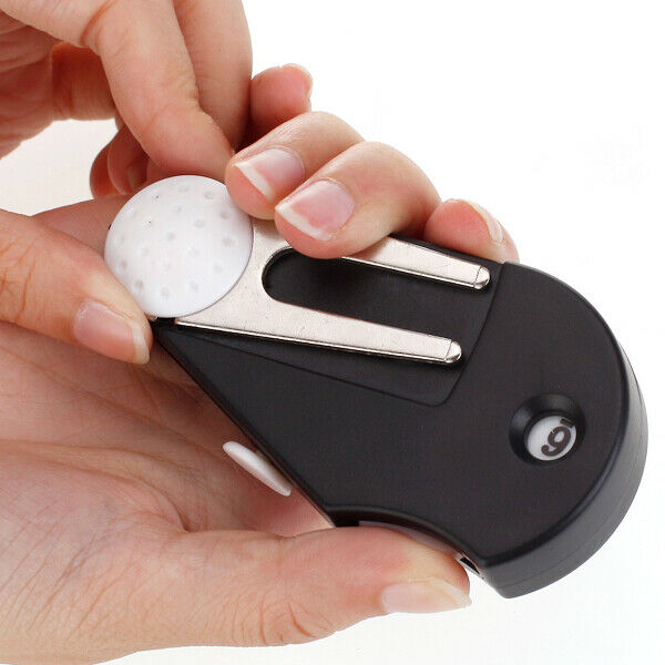 5-in-1  Golf Multi-functional Tool Kit Divot Tool / Groove Cleaner / Brush /