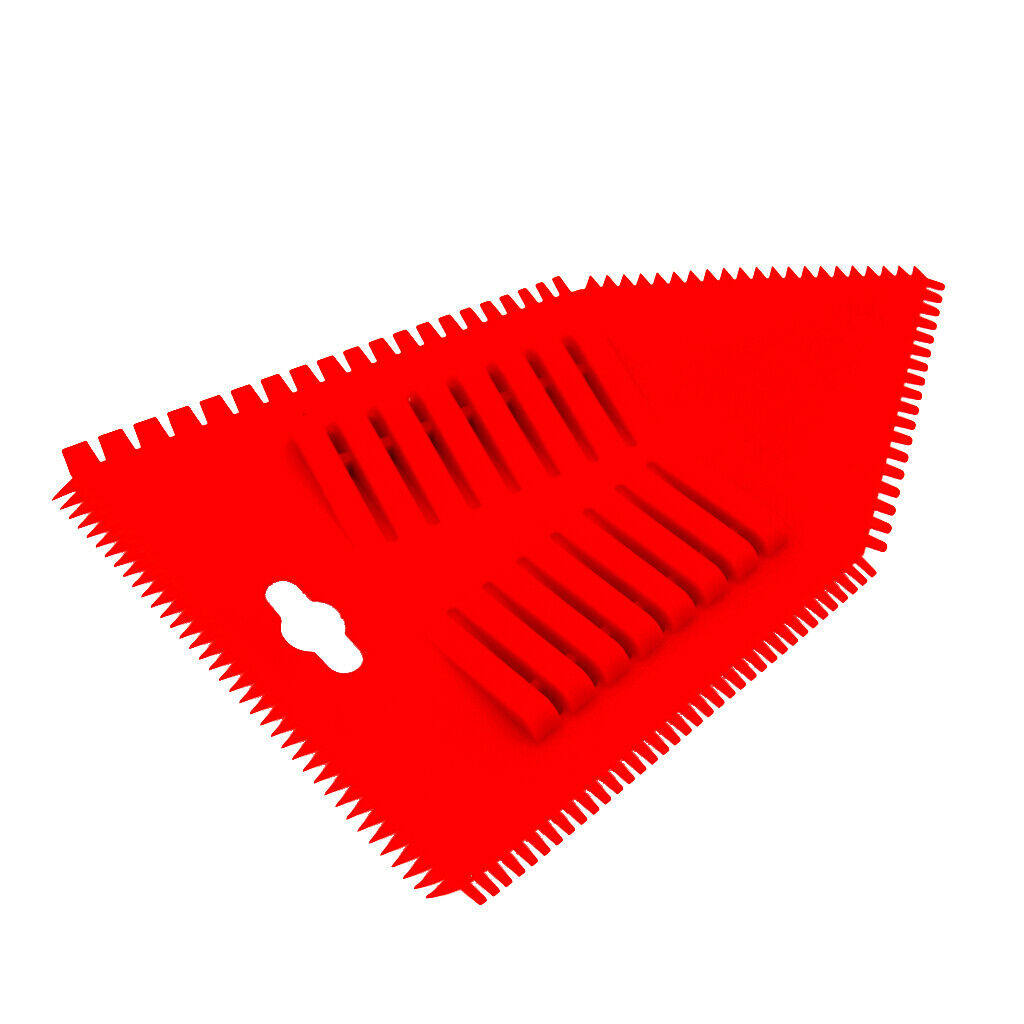 Plastic Wood Graining Pattern Scraper Wall Painting Decoration DIY Tool #2