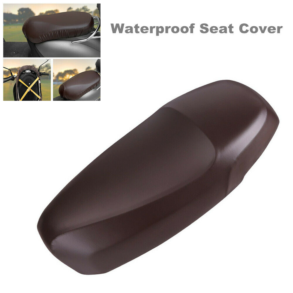 Motorcycle Scooter Seat Cover Cushion Leather All Seasons Protector Pad 71-78CM