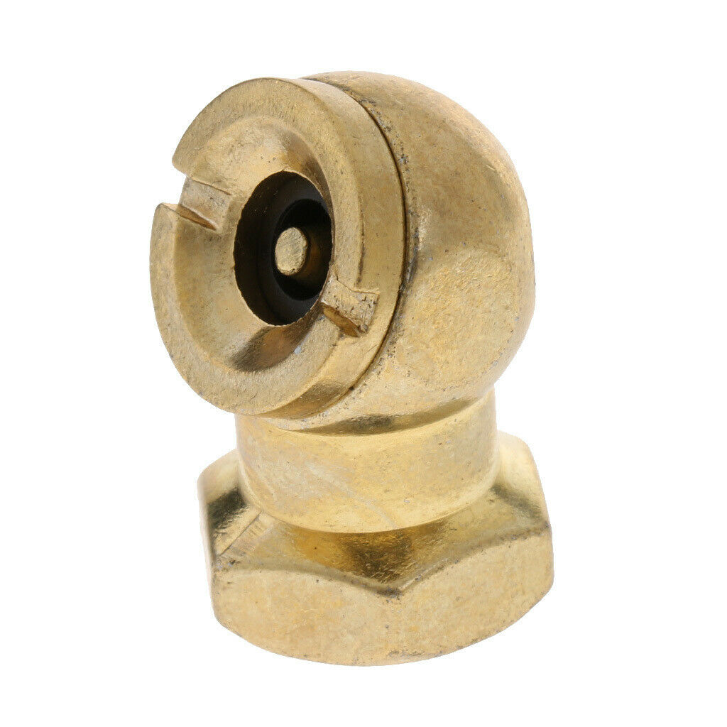 Zinc Alloy Car Tyre Tire Inflation Nozzle Air Safety Blow Gun Tip Accessory,
