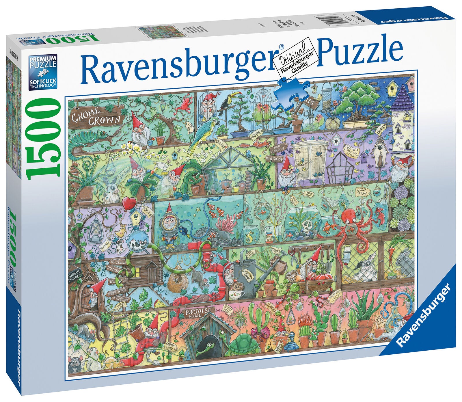 16712 Ravensburger Gnome Grown Jigsaw Puzzle 1500 Pieces Age 12 Years+