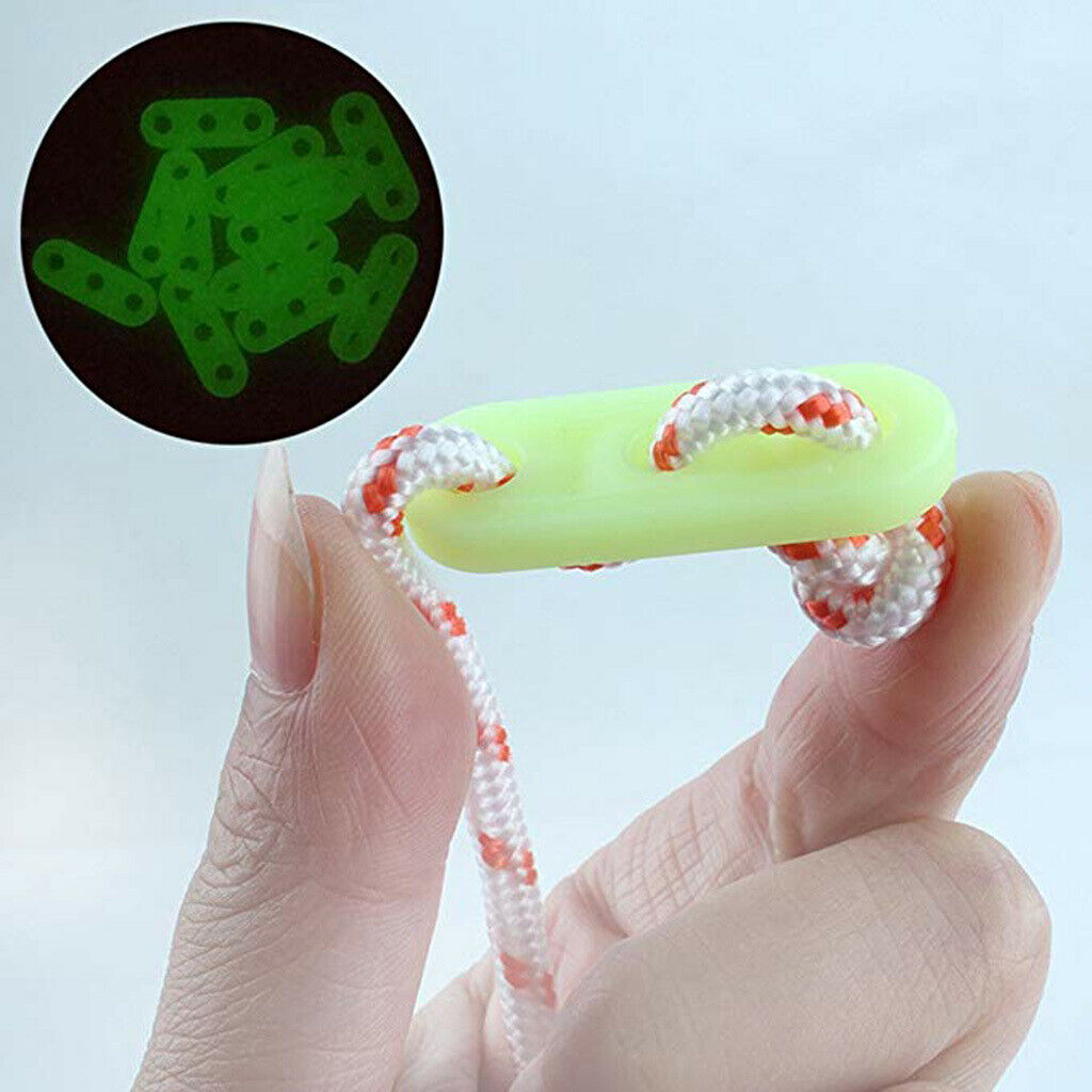 10pcs Tent Awning Cord Rope Adjusters Guy Line Runner Tensioners Tighteners