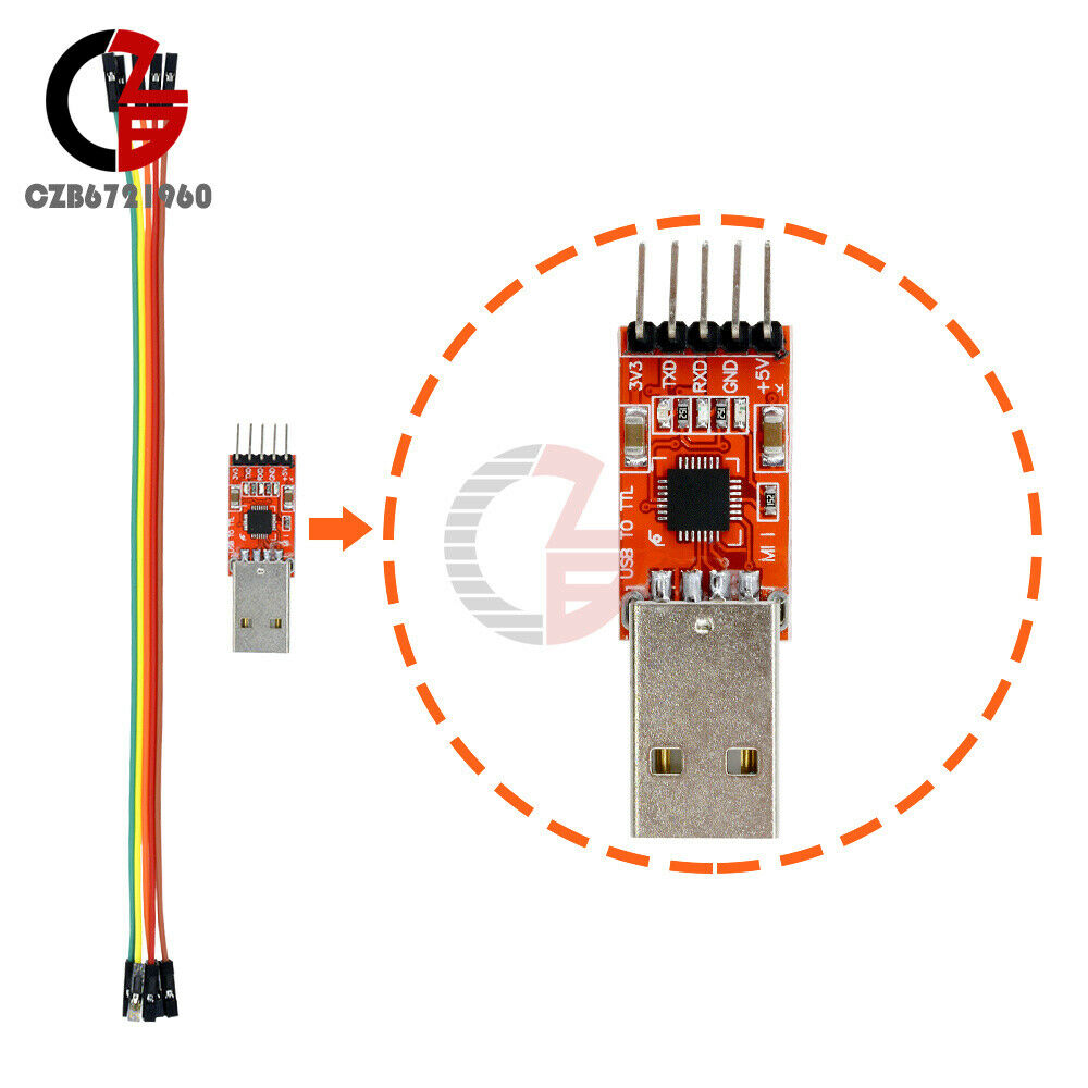 10PCS USB 2.0 to TTL UART 5pin Serial CP2102 STC Converter Module Replace FT232
