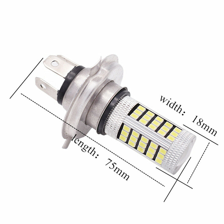 4-side White H4 9003 HB2 LED Hi/Lo Beam Headlight DRL Fog Lamp for Cars Truck