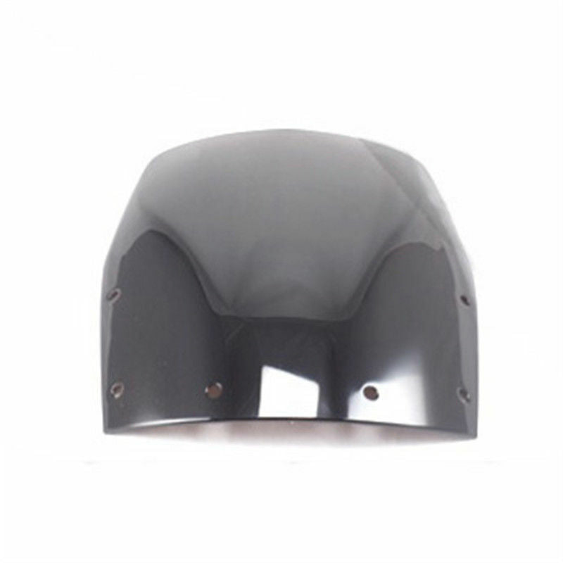 Black Double Bubble Windshield for Kawasaki Ninja250 EX250 EX 250 1988-2007