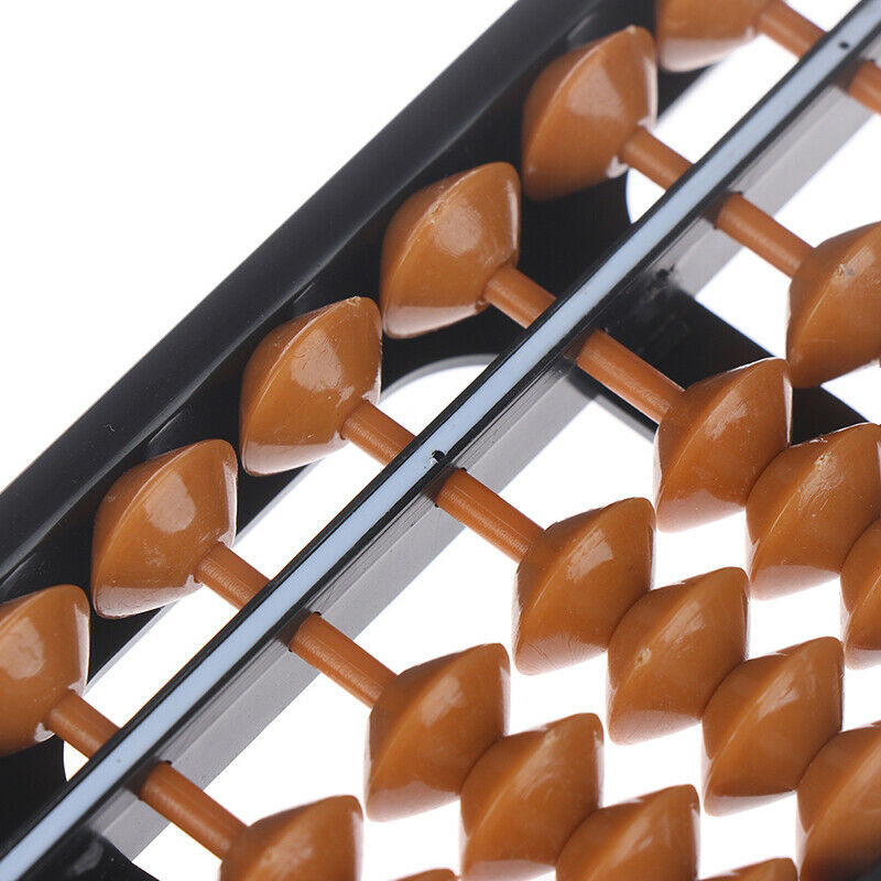1Pc Kids 17 Digits Rods Standard Abacus Maths Calculating Tool Educational T Lt