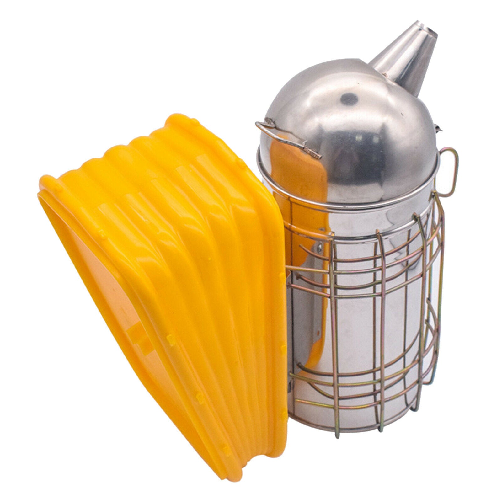 Bee Hive Smoker Apiculture Equipment Beekeeping Tool with Heat Shield Heavy Duty