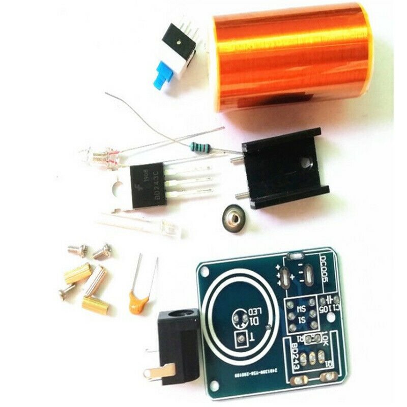 DC 15-24V 2A Mini Coil Plasma Speaker Electric Electronic Kit 15W DIY To.l8